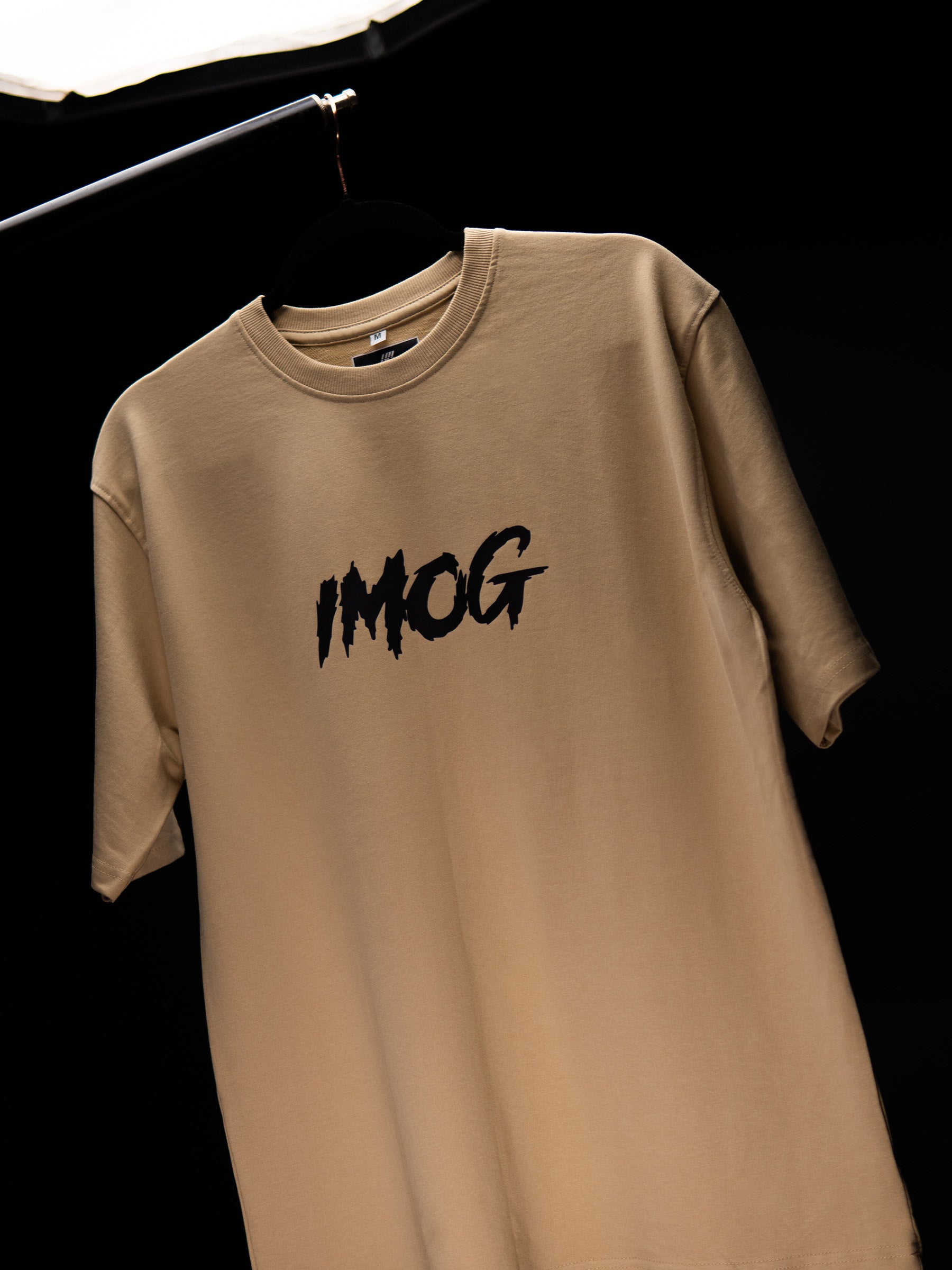 5030 BREAKDOWN OVERSIZED BEIGE T SHIRT