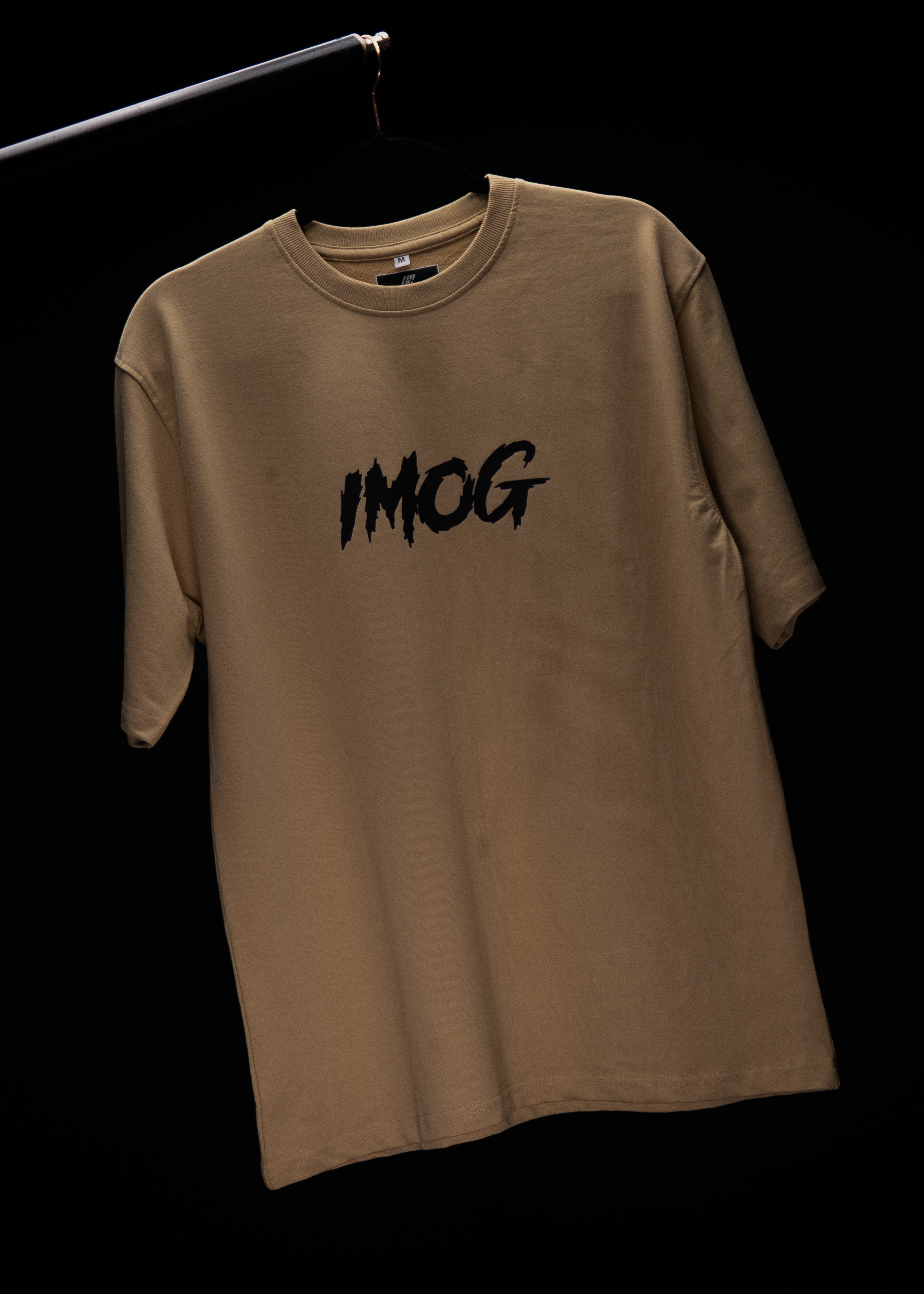 5030 BREAKDOWN OVERSIZED BEIGE T SHIRT