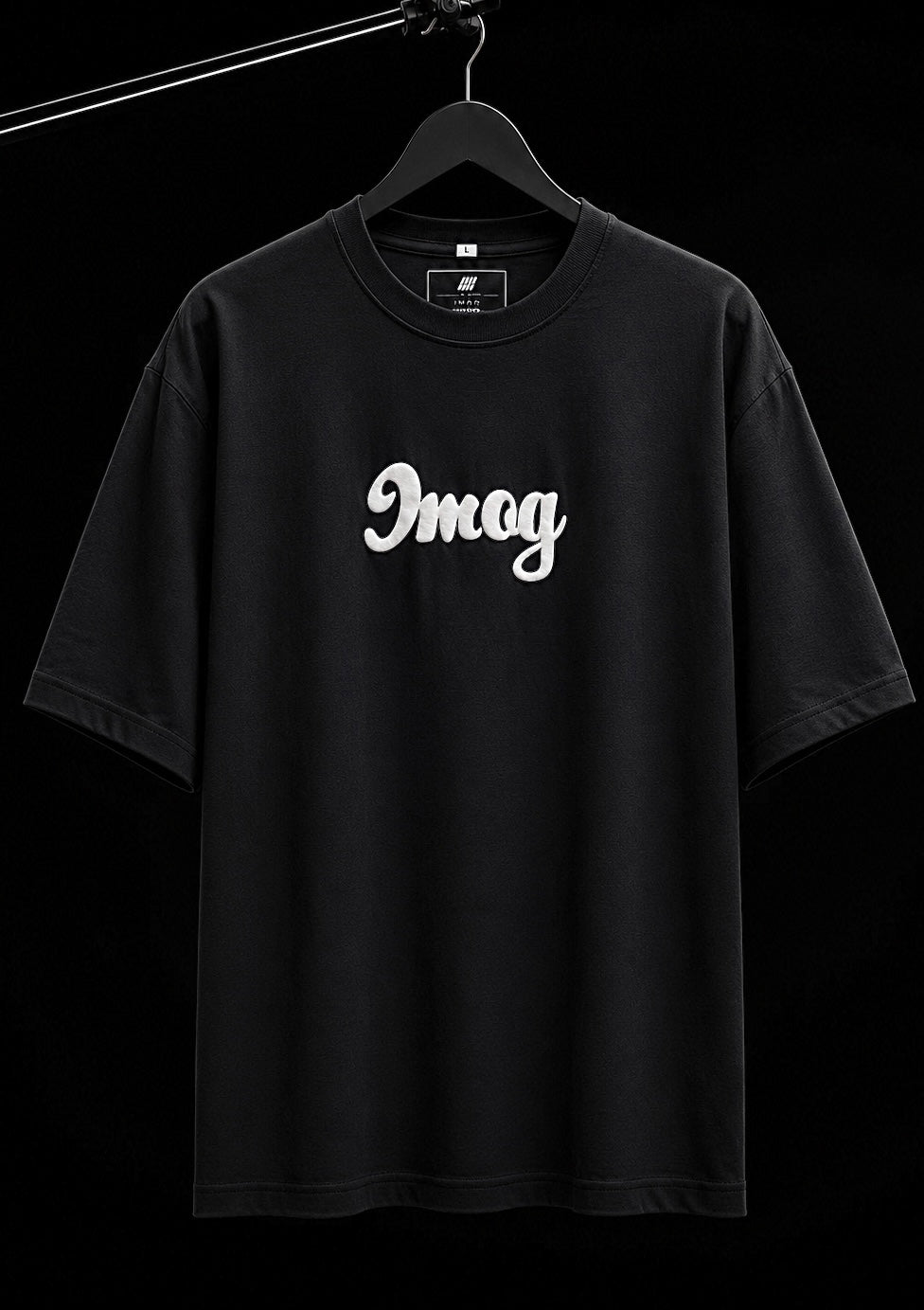 CASINO OVER SEX OVERSIZED BLACK T SHIRT