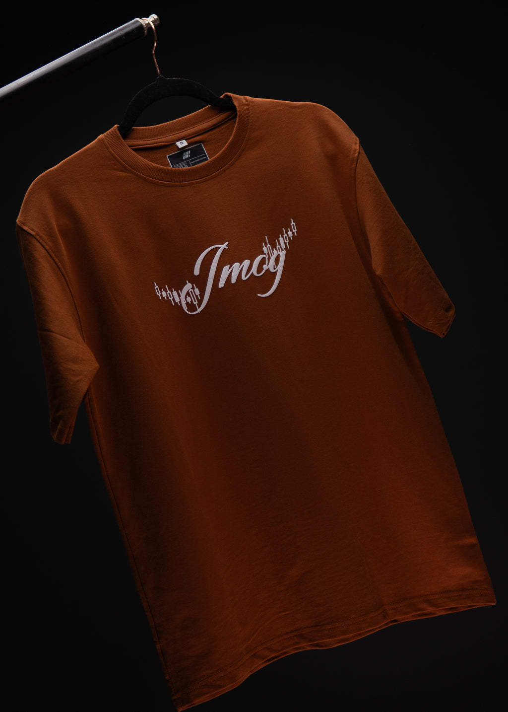 I’M NOT VIRGIN TRADING OVERSIZED BROWN T SHIRT