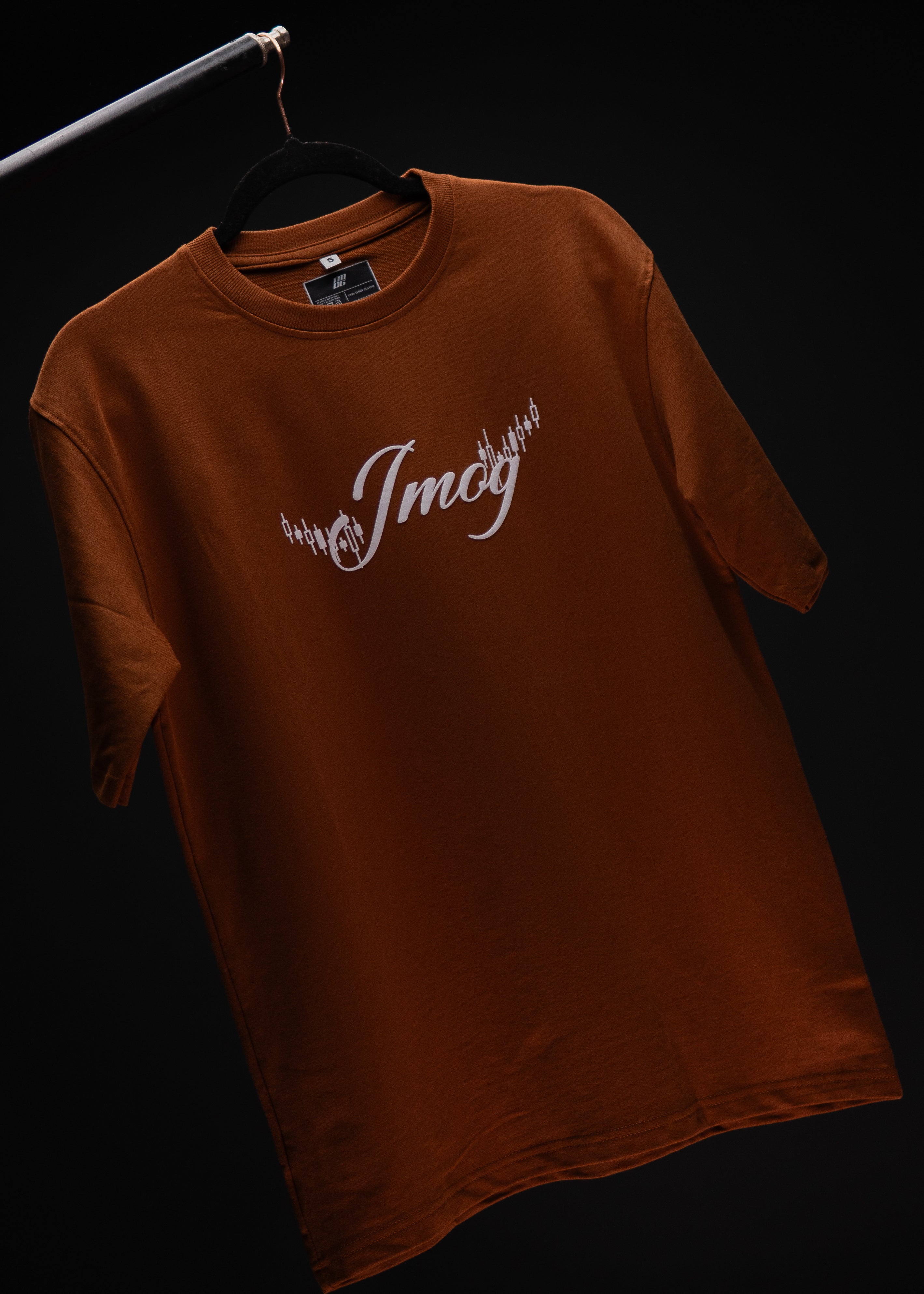 I’M NOT VIRGIN TRADING OVERSIZED BROWN T SHIRT