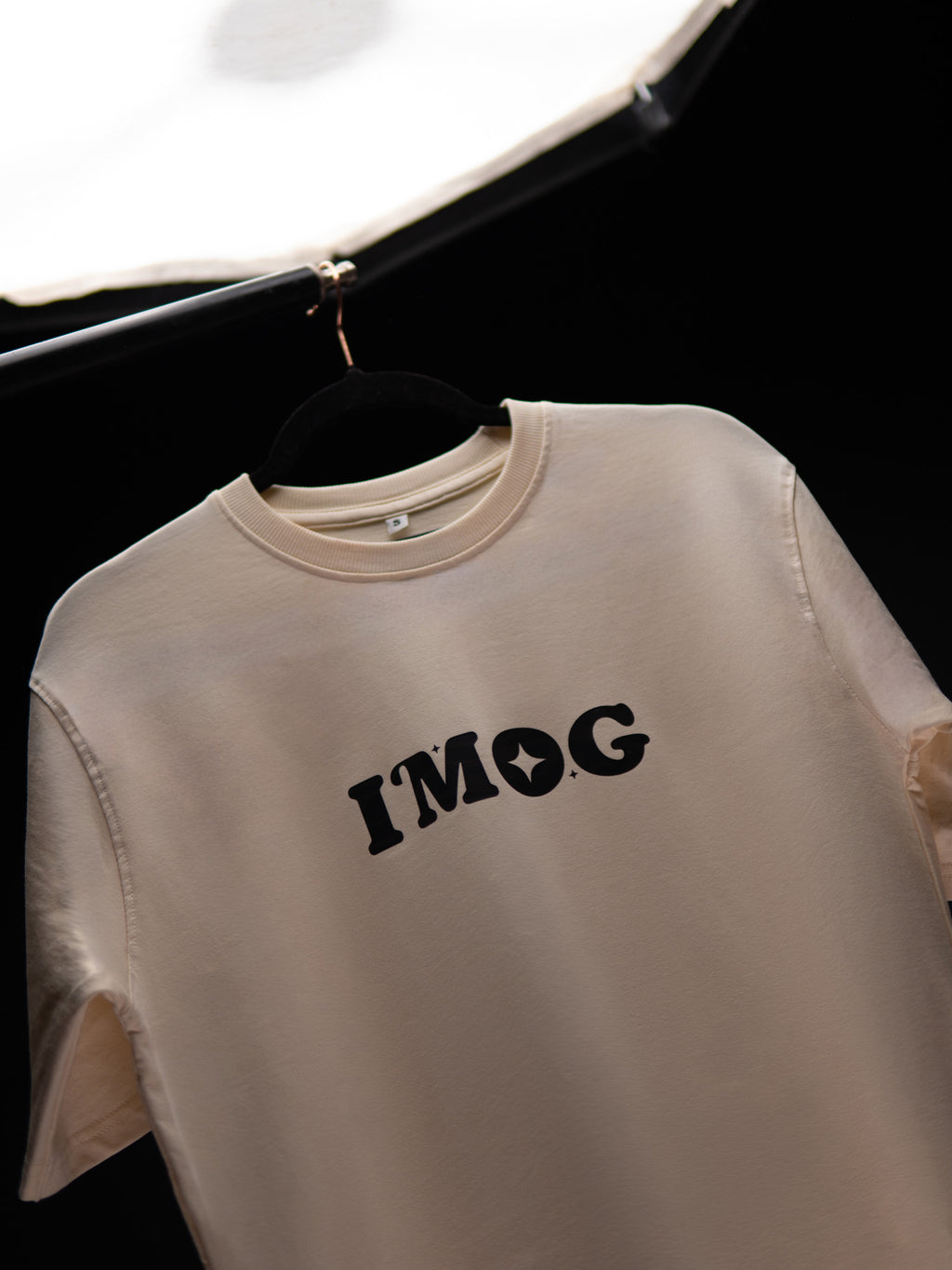 HARSHAD MEHTA SANDAL CREAMY OVERSIZED T SHIRT