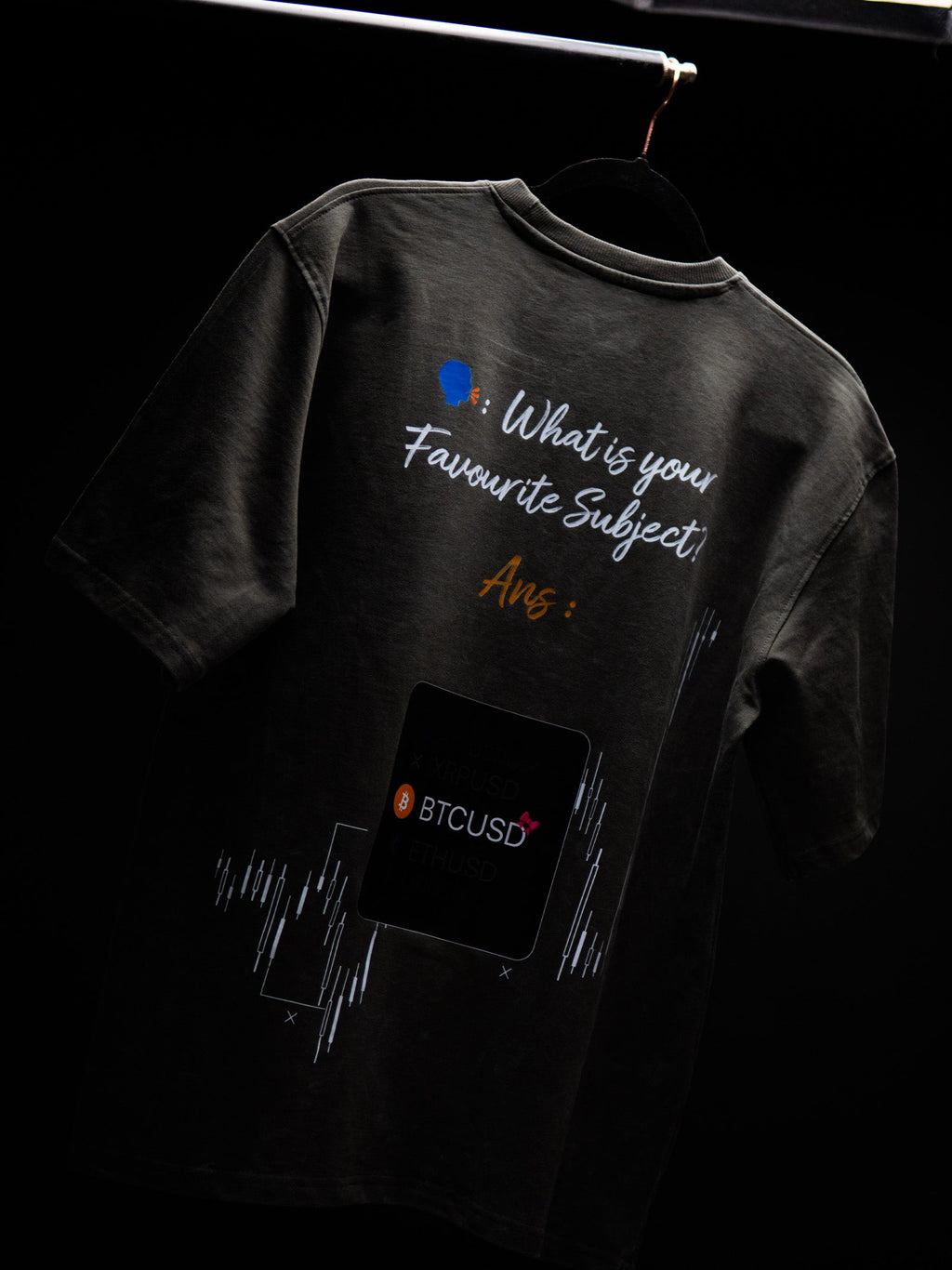 BTC FAV GREY ACID WASH OVERSIZED T SHIRT