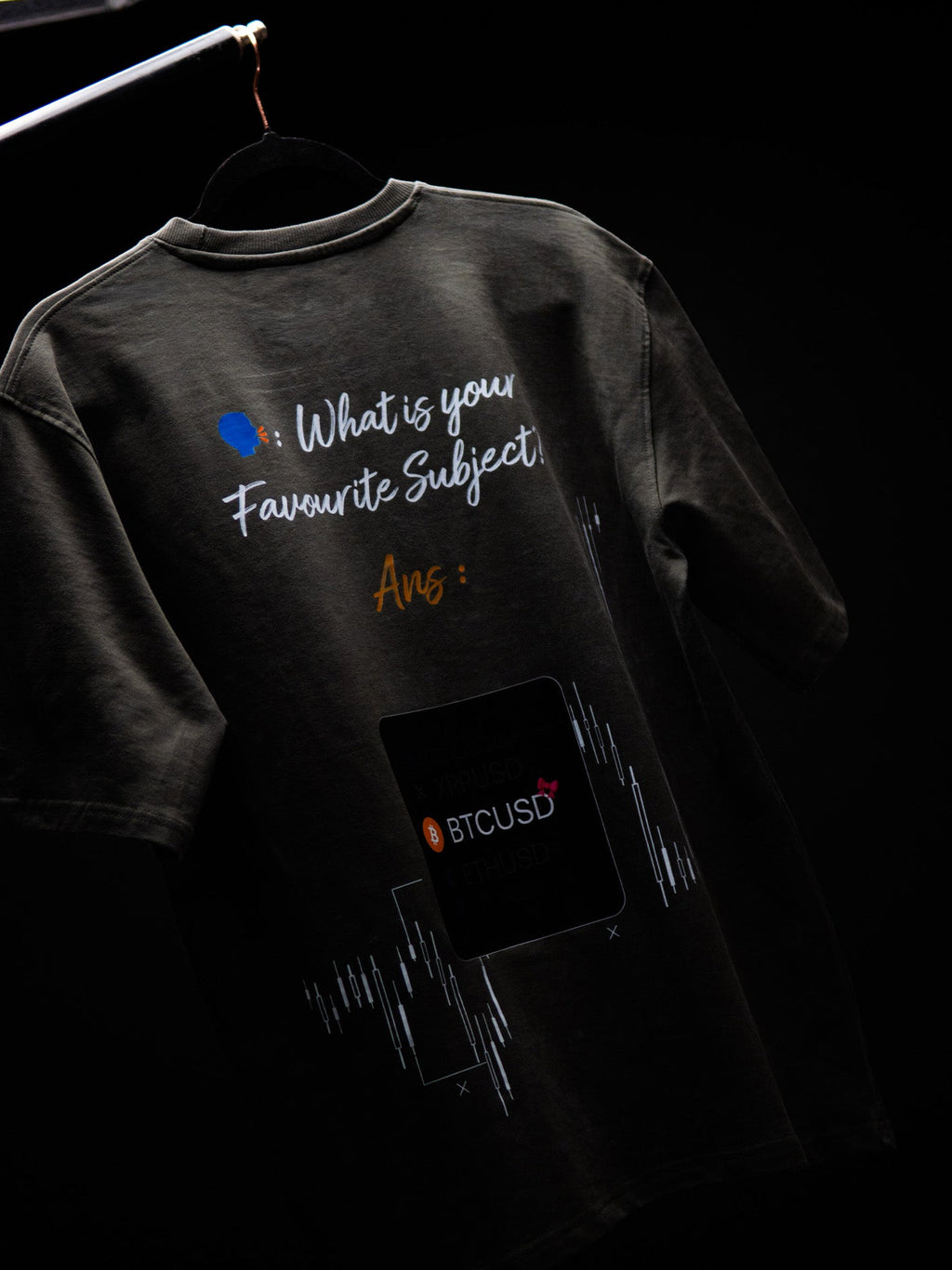 BTC FAV GREY ACID WASH OVERSIZED T SHIRT