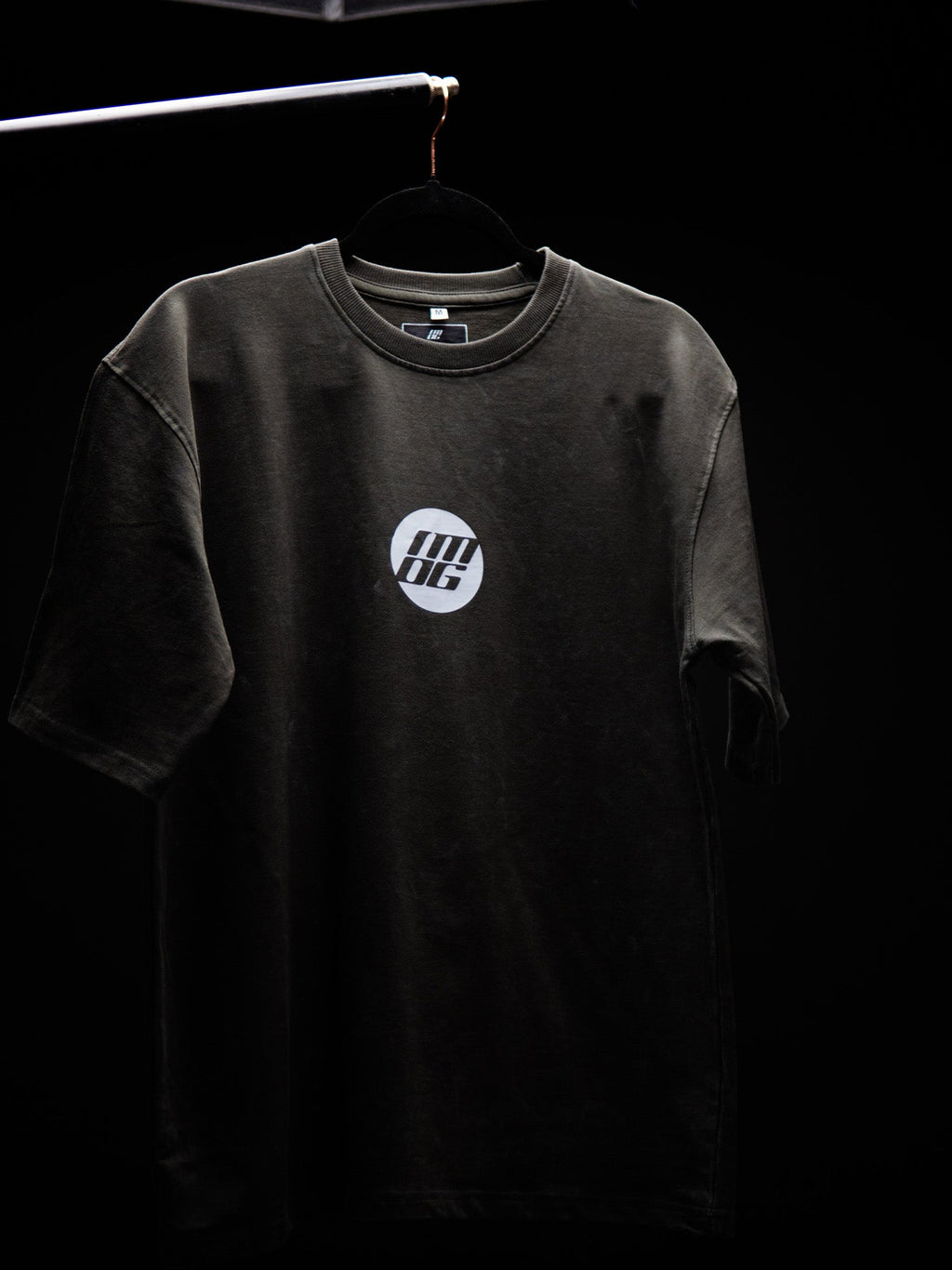 BTC FAV GREY ACID WASH OVERSIZED T SHIRT