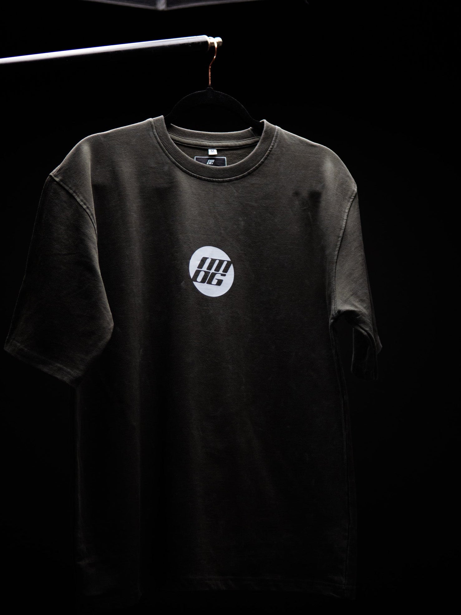 BTC FAV GREY ACID WASH OVERSIZED T SHIRT