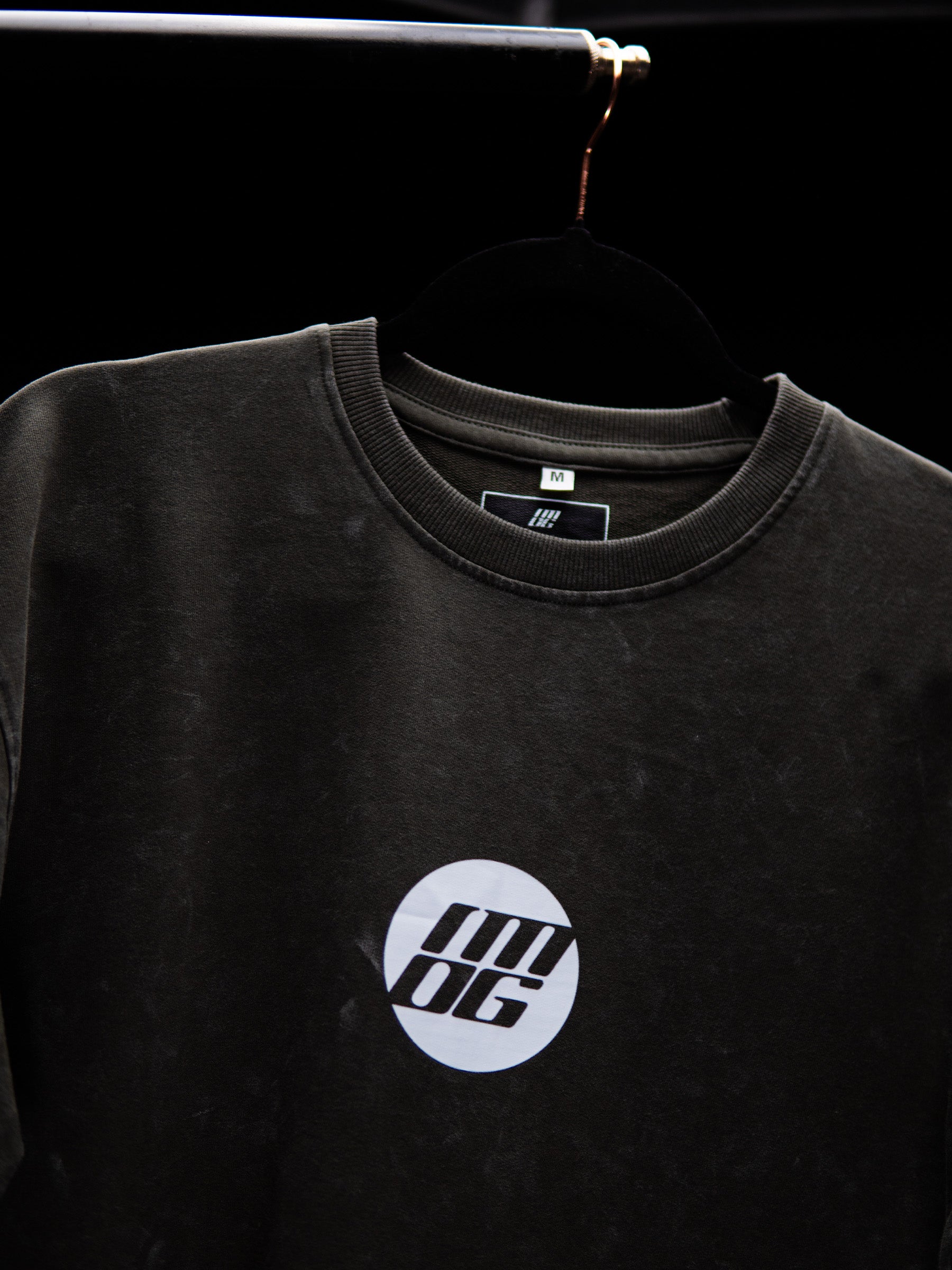 BTC FAV GREY ACID WASH OVERSIZED T SHIRT