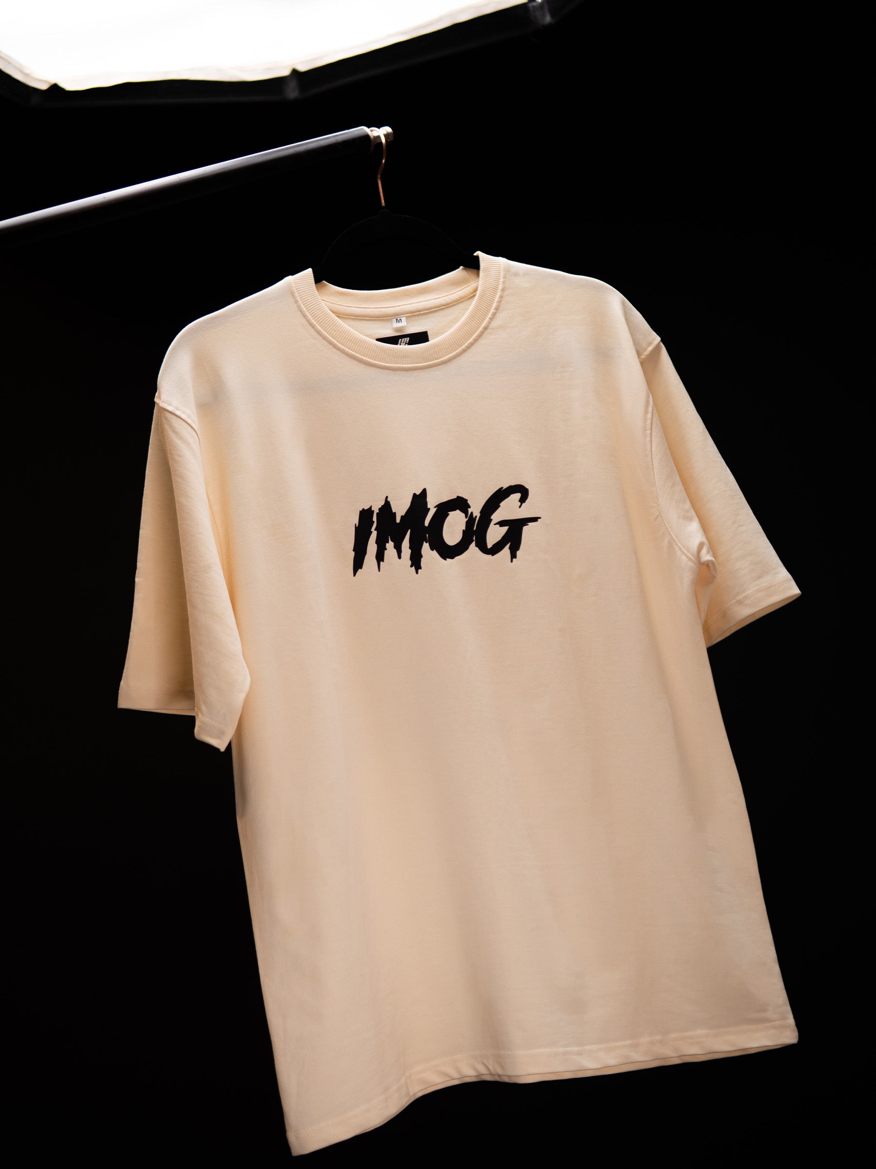 5030 BREAKDOWN OVERSIZED SANDAL CREAMY WHITE T SHIRT