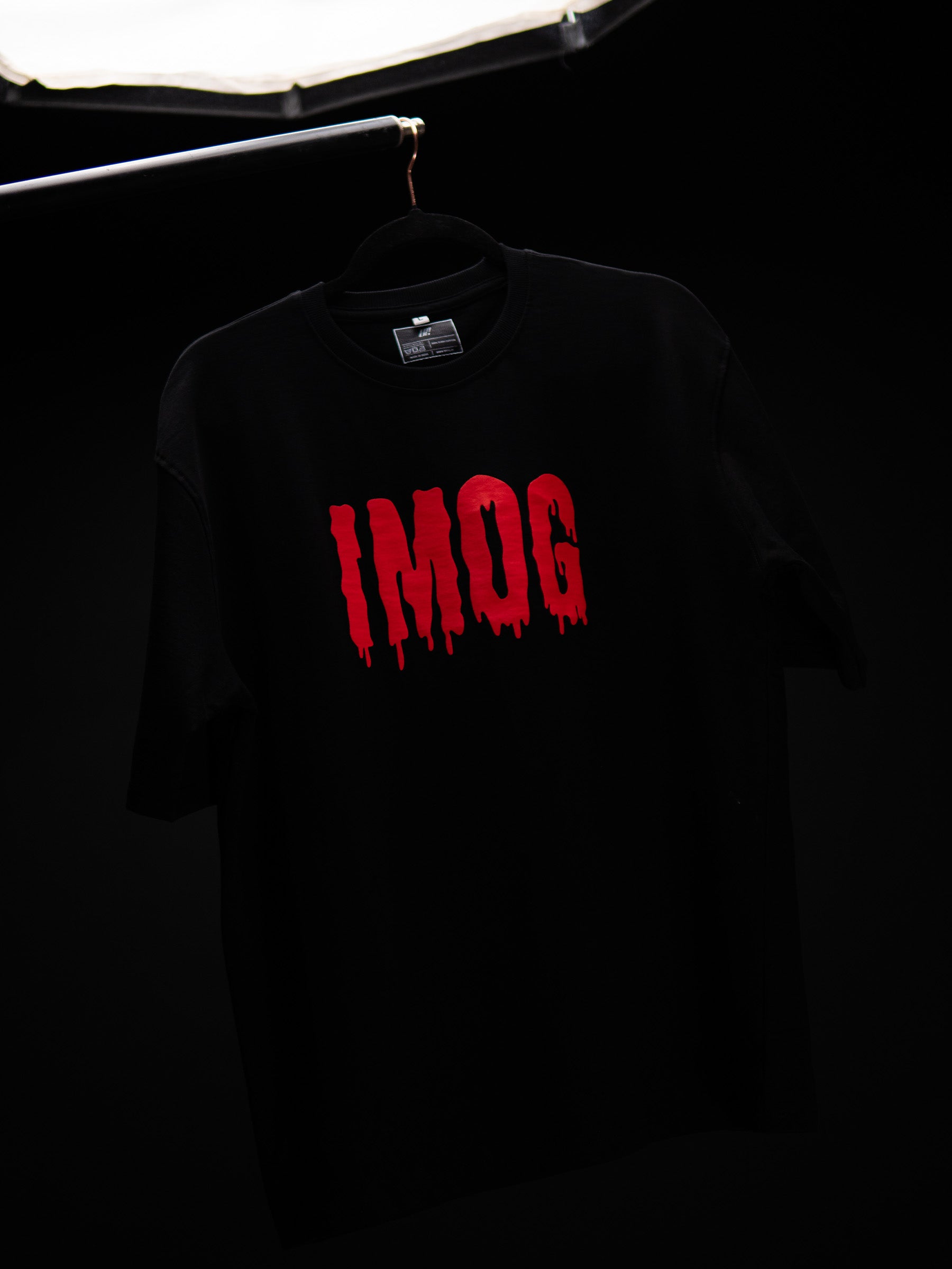 XAUUSD NEVER ❤️‍🩹 OVERSIZED BLACK T SHIRT