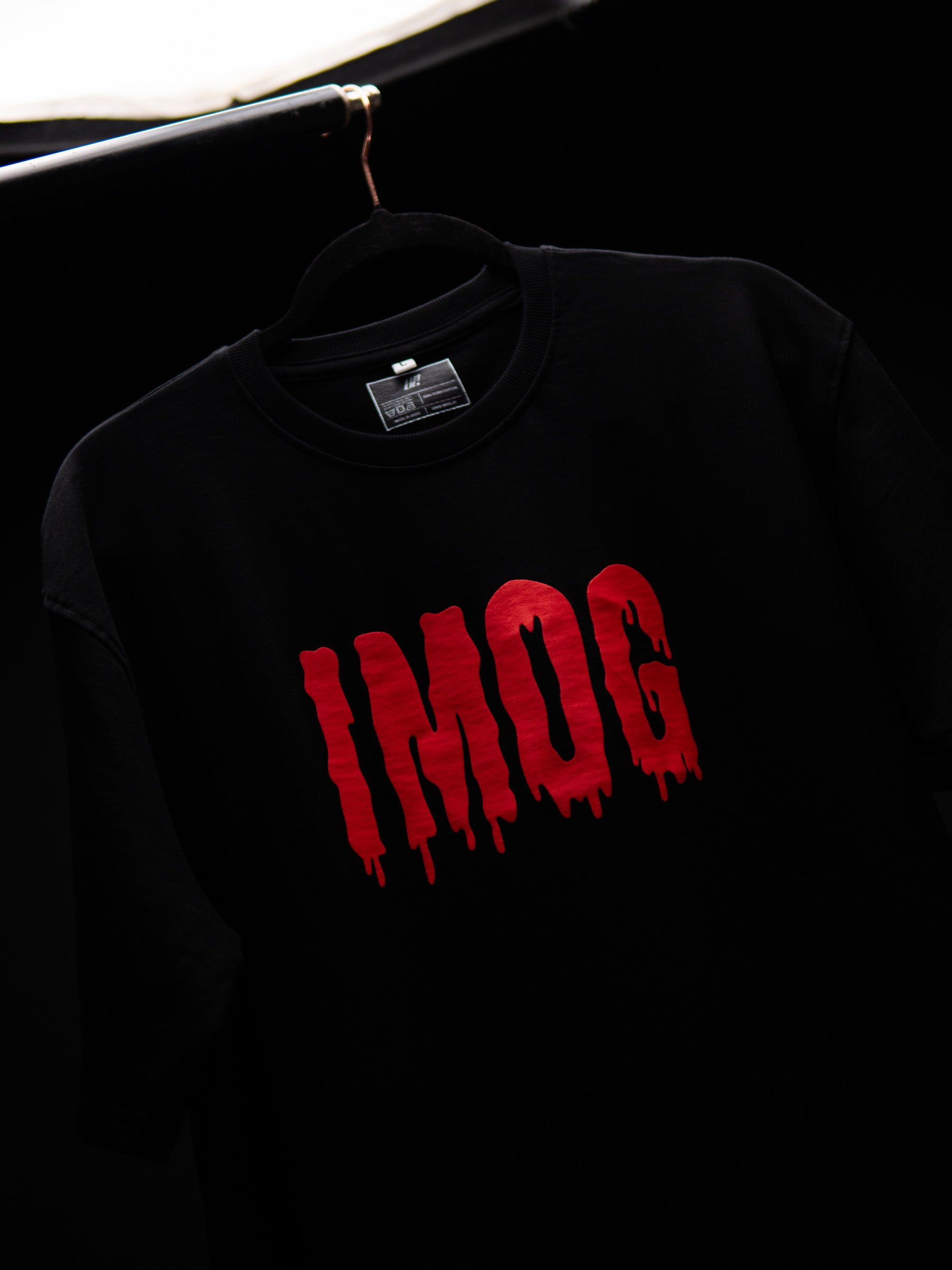 XAUUSD NEVER ❤️‍🩹 OVERSIZED BLACK T SHIRT